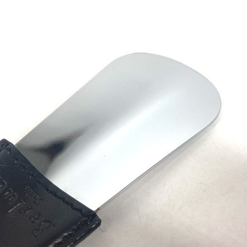 Berluti Shoehorn shoehorn interior Shoehorn Leather / Metal Black/Silver - Picture 5 of 8