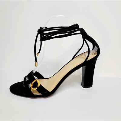 Charles and Keith Suede Strappy Sandal