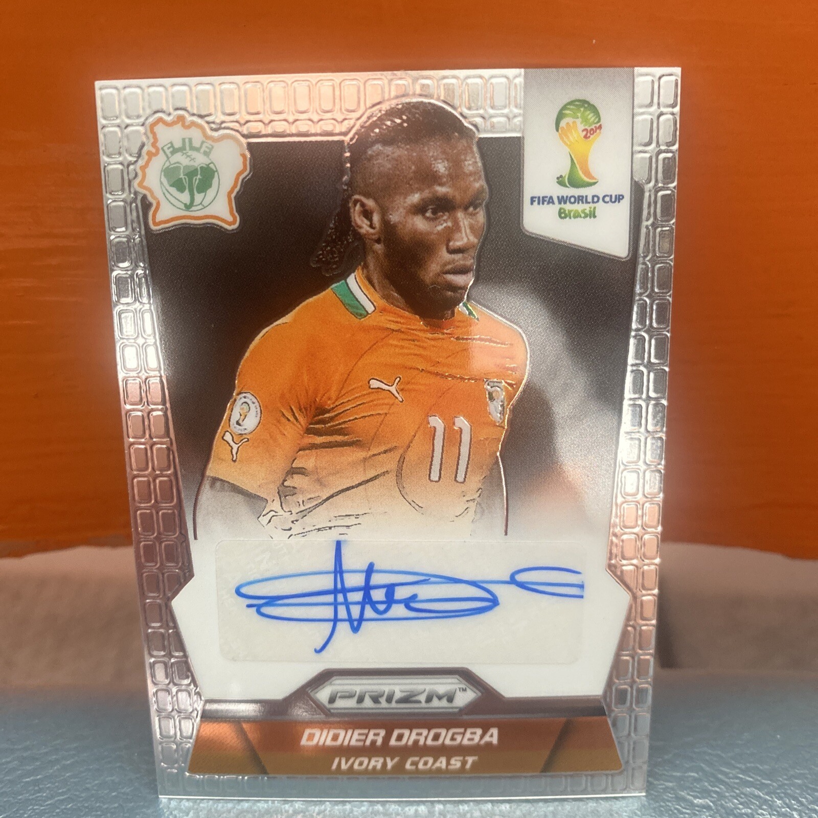 2014 Panini Prizm Didier Drogba Auto