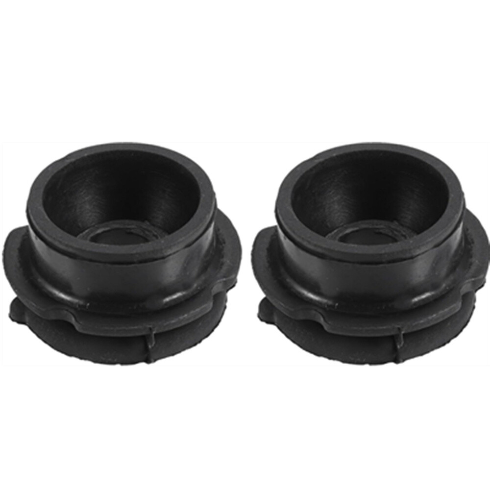 2x Lower Rubber Radiator Mount Insulator 1653528060 For Toyota