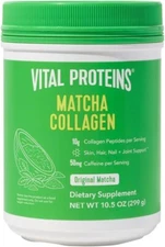 Vital Proteins Matcha Collagen - Original Matcha - Size: 10.5 oz  EXP 05/2026