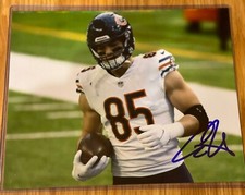 8x10 Authentic Hand Signed COLE KMET Auto Photo CHICAGO BEARS