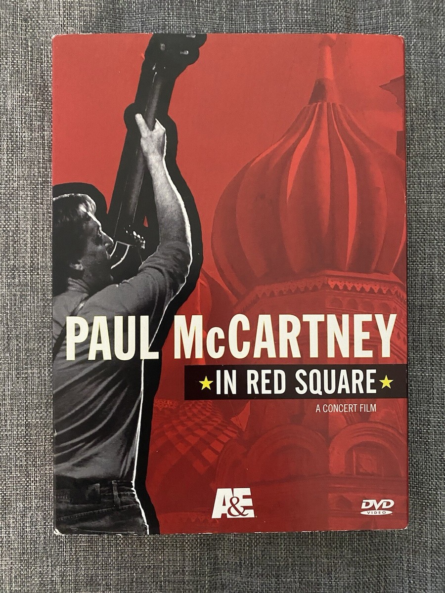 PAUL McCartney - IN RED SQUARE A CONCERT FILM | eBay