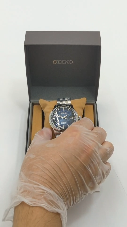 SEIKO PRESAGE SARY123 Blue Automatic Mechanical Elegant