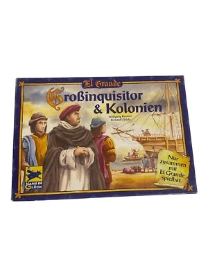 El Grande - Großinquisitor und Kolonien Erweiterung Hans im Glück 1997 Vintage - Bild 1 von 4