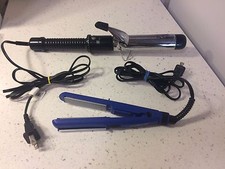 Lot of 2 Conair Instant Heat Curling CD82J, CS69XR mini