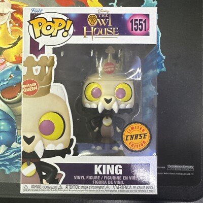 Funko Pop! Disney Owl House King #1551 CHASE With Protector