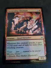 NM Foil Rampaging Classmate, MTG, Marvel's Spider-Man, Magic the Gathering, 16