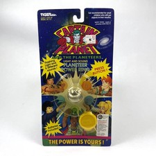 Captain Planet Planteer Power Ring Vintage New Sealed 1991 Tiger Toys