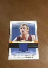 2003-04 Flair Final Edition - Courtside Cuts Jerseys Chris Kaman #CC-CK Green...