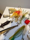 19 FISHING LURES SOME VINTAGE — photo 2