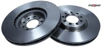 2X Bremsscheibe Maxgear 19-1336 2 Bremsscheiben Vorderachse Vorne FüR Iveco