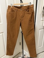 Lululemon Pants Mens 34x30 Brown ABC Slim Fit Utilitech 5 Pocket Tapered M5ABNS