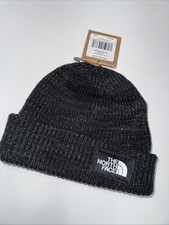 NWT THE NORTH FACE Men's Salty Lined Black Beanie One Size
