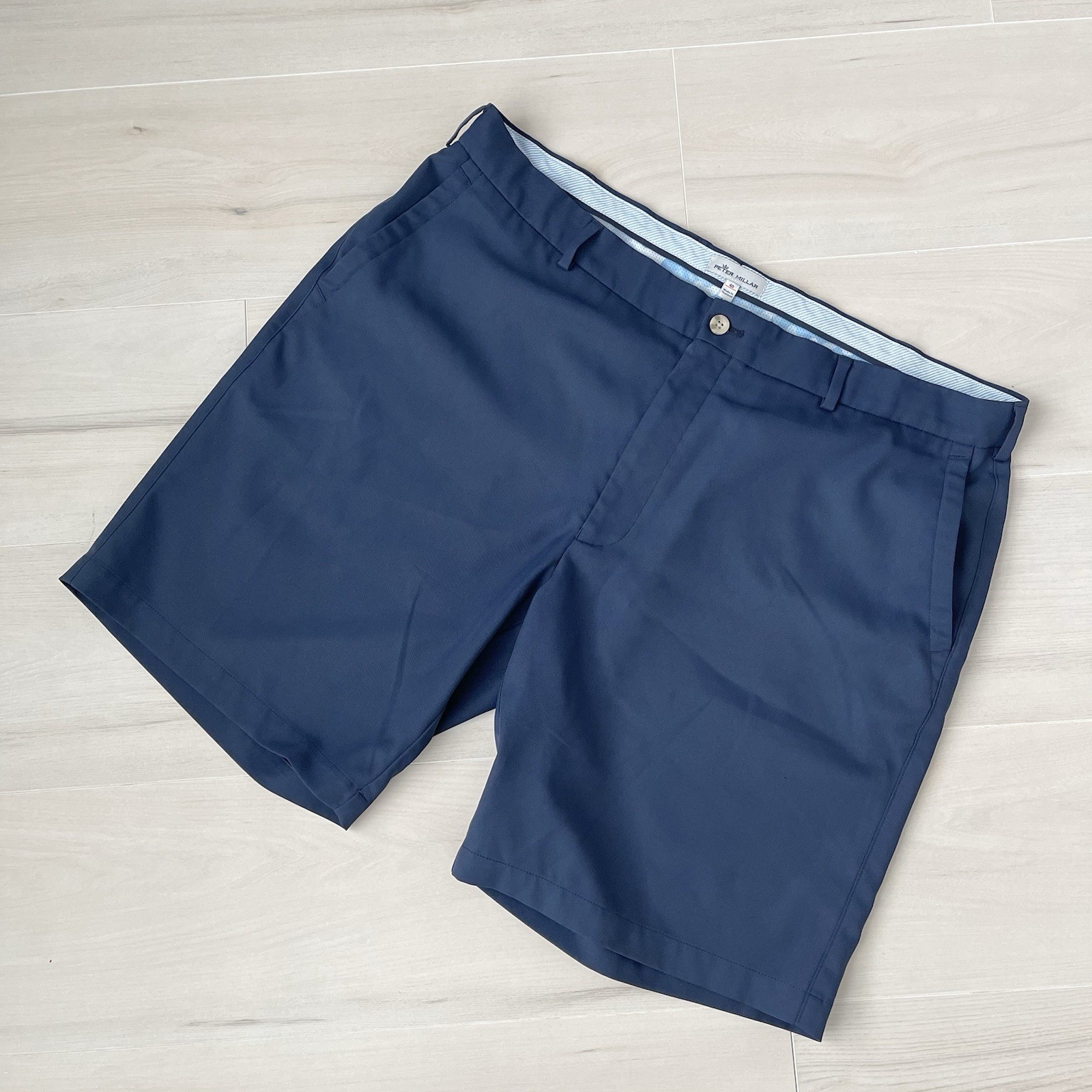 Peter Millar Shorts Mens 40 Navy Blue 9