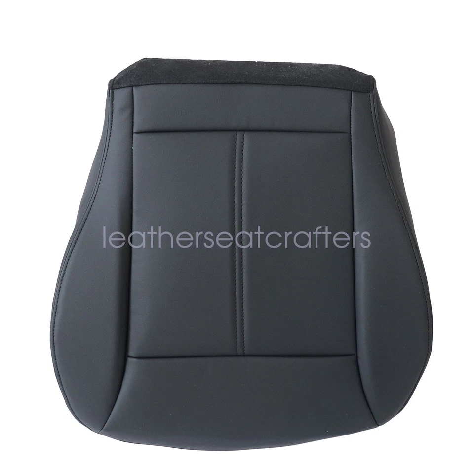 2007-2014 Fit For Ford Edge SEL SE Front Driver Bottom Leather Seat Cover Black - Image 2 of 4