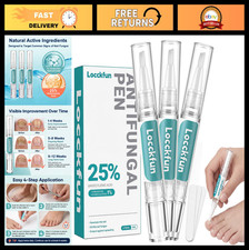 Toenail Fungus Treatment Pen - Extra Strength Nail Repair, 3 Pack for Thick, Yel