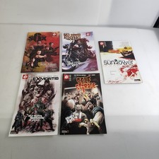 451 Media S6X Lot Of 5 Comic Books #1, Sunflower Exmortis Self Storage Bad Moon