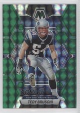 2023 Panini Mosaic Green Mosaic Prizm Tedy Bruschi #166 rw9