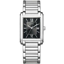 CITIZEN Collection FRA59-2431 Black Silver Eco-Drive Solar Men Watch in Box