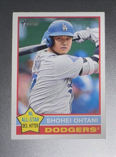 2025 Topps Heritage - Flipped Bat Variation SP Shohei Ohtani Short Print #148