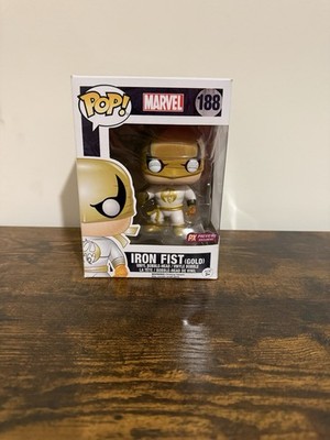 Pop! Marvel Iron Fist (Gold) #188 Previews Exclusive vinyl bobble-head figure