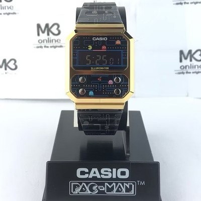 Casio A100WEPC-1B Men's Black Watch for sale online | eBay