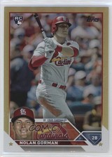 2023 Topps Series 1 Gold Foil Nolan Gorman #16 0xq4