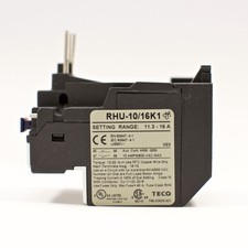 TECO RHU-10/16K1 thermal overload relay, Amp range: 11.3  16A