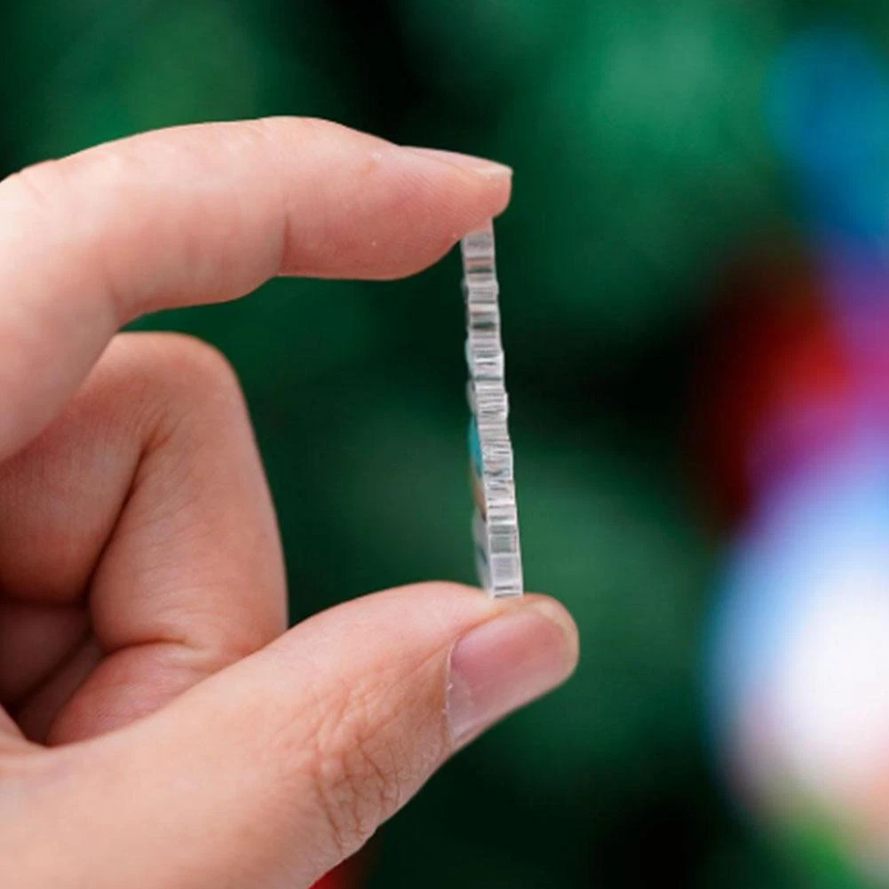 2D Christmas Raccoon Blind Box Acrylic Ornament 24 Days Countdown Holiday C H2H9