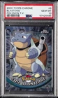 2000 TOPPS CHROME POKEMON T.V. #9 BLASTOISE PSA 10