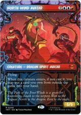 North Wind Avatar (Showcase) 0248 - TMT Teenage Mutant Ninja Turtles TMNT MTG NM
