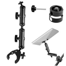 Starlink Mini Clamp Mount Pipe Adapters Aluminum Black 2026/2025/2024