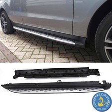 2012-2018 Running Boards Side Steps & Fitting Kit Fits Mercedes ML GLE W166 New