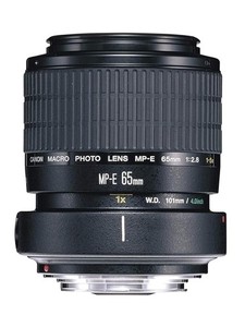 Canon MP-E 65mm f2.8 1-5x Macro Photography Camera Lens