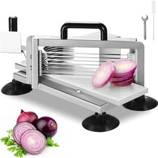 Commercial Tomato Slicer, 3/16 inch Tomato Cutter Slicer, Stainless Steel Heavy