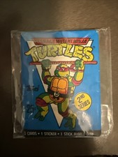 Teenage Mutant Ninja Turtles 2nd Series - Topps - 1990- One Sealed Wax Pack