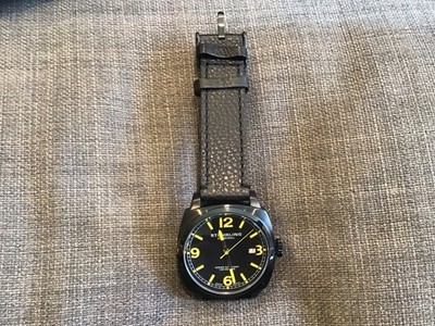 Stuhrling Eagle Square 451 Quartz 40mm Aviator - New Battery