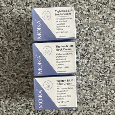Beauty Tighten & Lift Neck Cream w/Cupuacu Butter & Matribust  1.7 fl oz Pack 3
