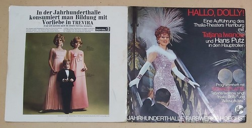 11669 45 giri 7" - Tatjana Iwanow - Hallo Dolly! / Adieu adieu - Hoechst