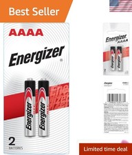 1.5 Volt AAAA Alkaline Battery Pack - 2 Count for Eco-Friendly Power