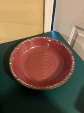 New in Box! Rustic Plum Melamine Serving Bowl...