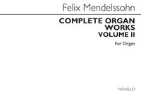 Felix Mendelssohn Bartholdy | Complete Organ Works Volume Ii | Buch