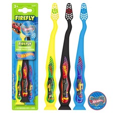 Hot Wheels Toothbrush Value Pack, Soft Bristle Toothbrush for Kids 3 , 3 Ct