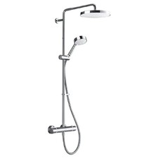 Mira Atom Exposed Rigid Diverter ERD Mixer Shower Chrome Thermostatic Bathroom