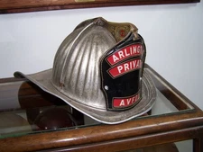 Vintage  Fire Helmet  Cairns Arlington County Virginia  Vol