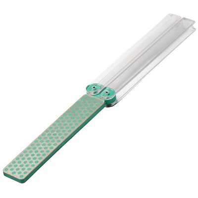 DMT FWE Sharpener, 9-1/2 in L, 7/8 in W, 9 um Grit, Extra Fine, Diamond Abrasive