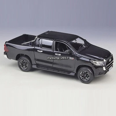 MAISTO 1/27 Toyota Hilux Pickup Truck Modellauto Die Cast Spielzeug Sammlung Schwarz