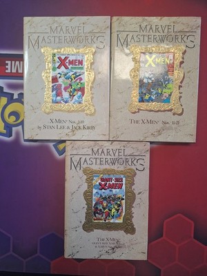Marvel Masterworks Volume 3, 7, And 11 Lot Of 3 Books