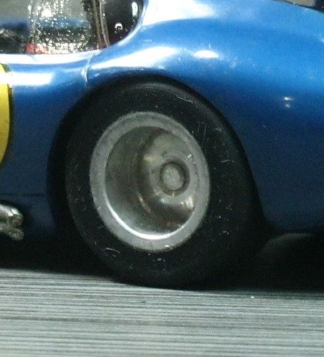 1960's SLOT CAR Nice Pair aj's Sil-I-Kone Silicone Mag Wheel TIRES VINTAGE 1/24 - Picture 4 of 5